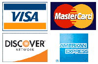 credit cards accepted